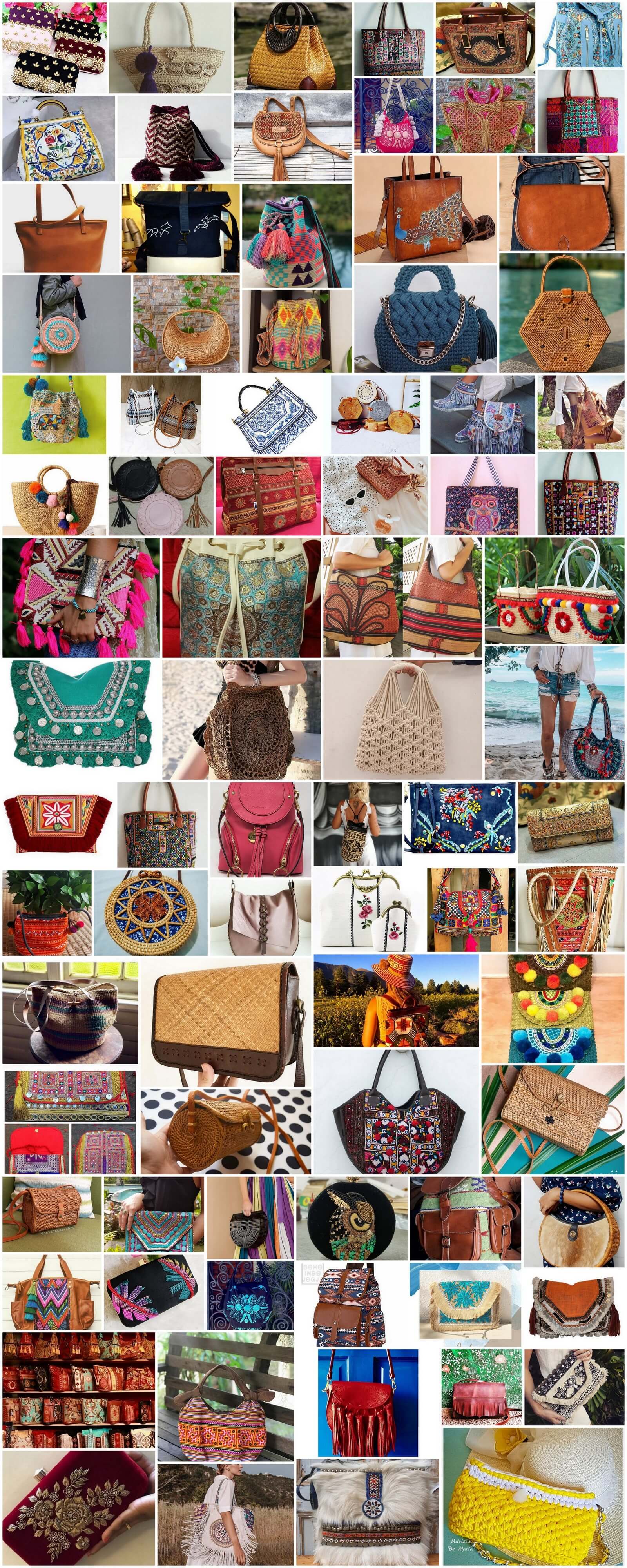 Bohemian Style Weave Shoulder Bag Large Capacity Handbag Beach Bag for  Women | eBay