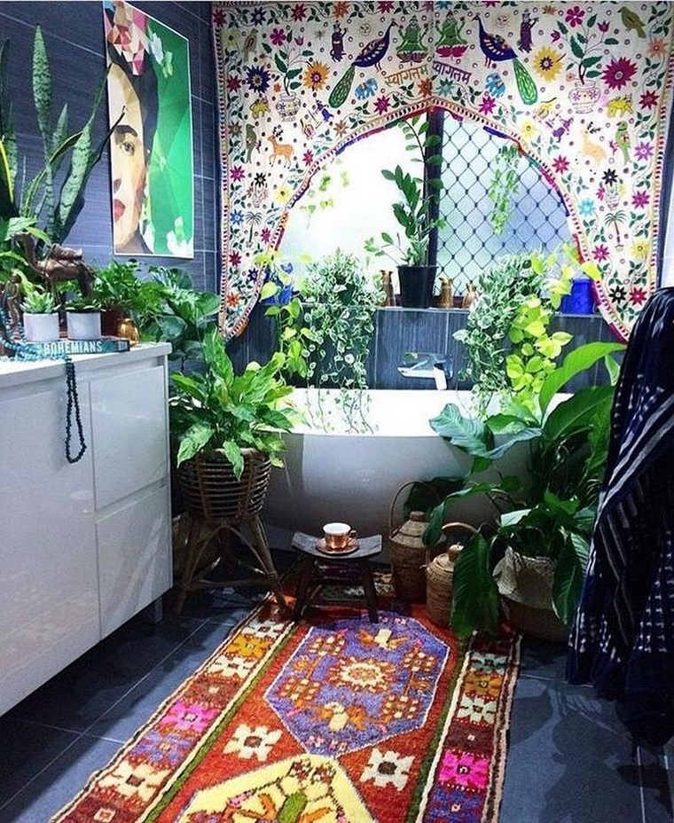 bohemian bathroom (22)