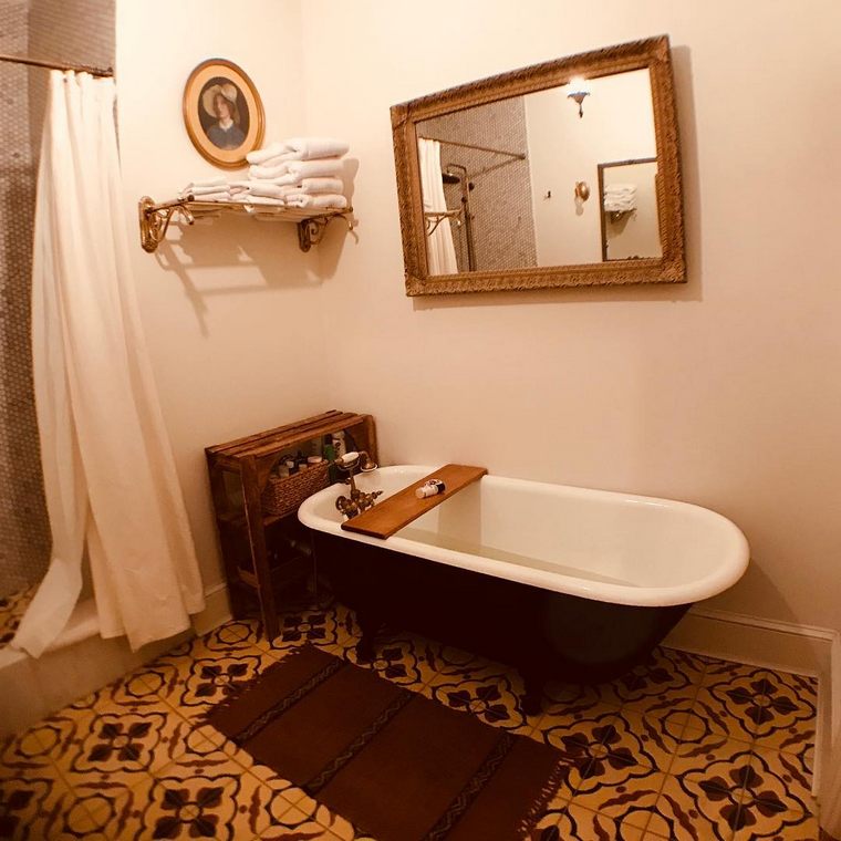 bohemian bathroom (49)