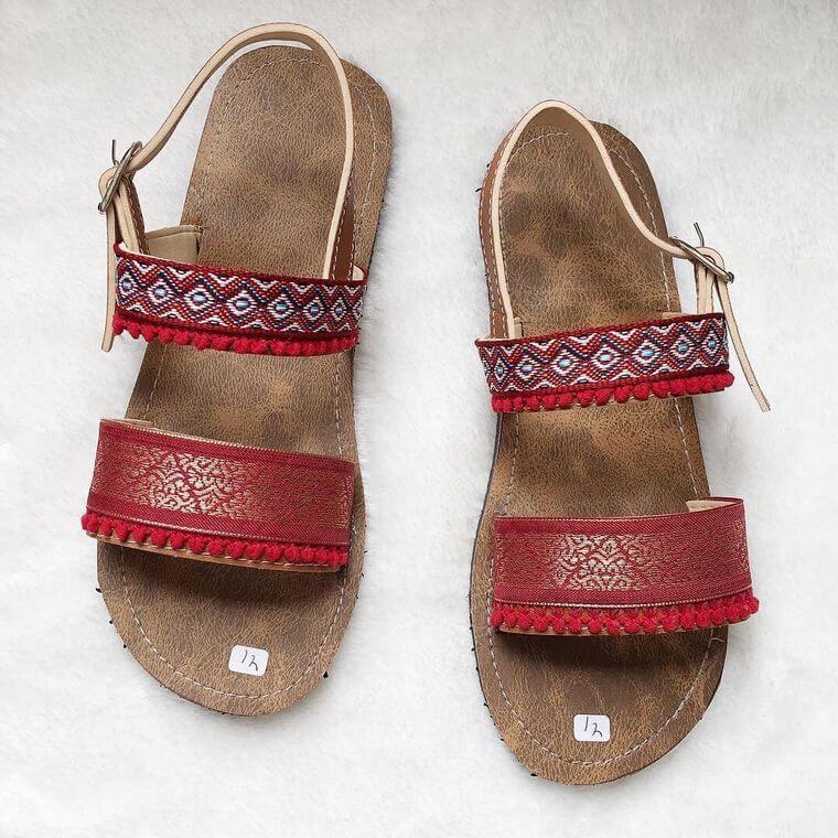 bohemian style footwear