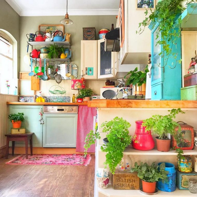 Top Ideas to Get Boho Style Kitchen Hippie Boho Gypsy