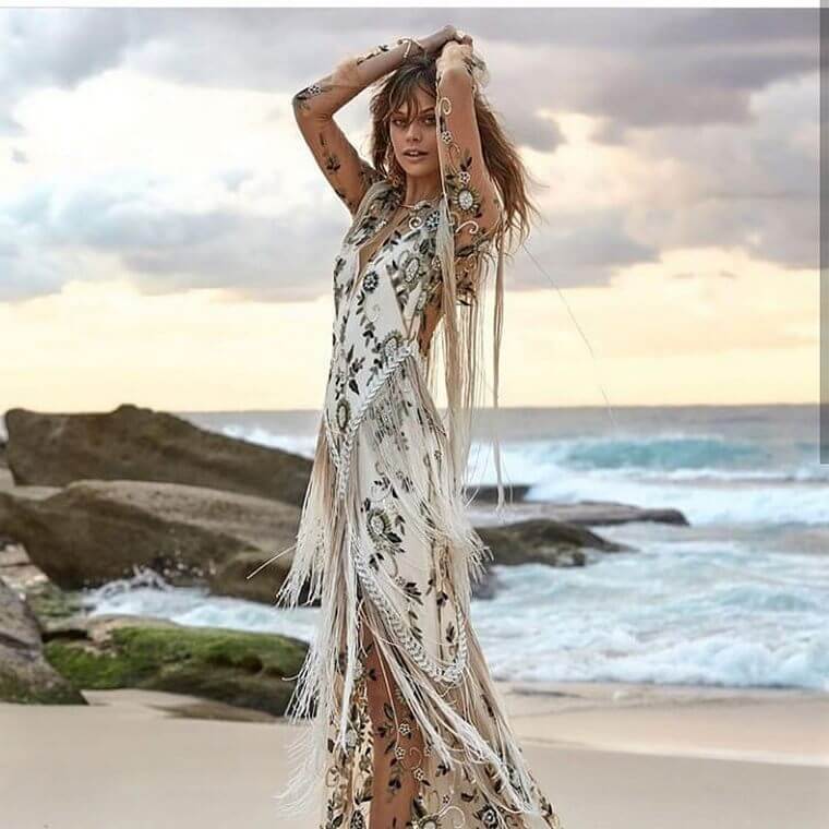 Bohemian wedding dresses (25)