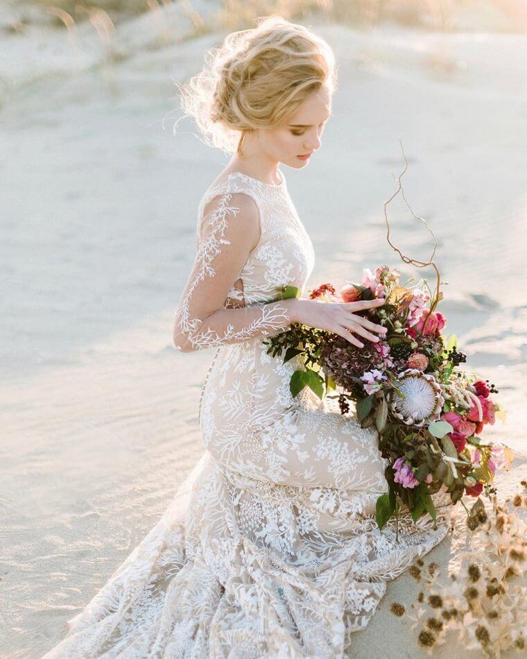 Bohemian wedding dresses (34)