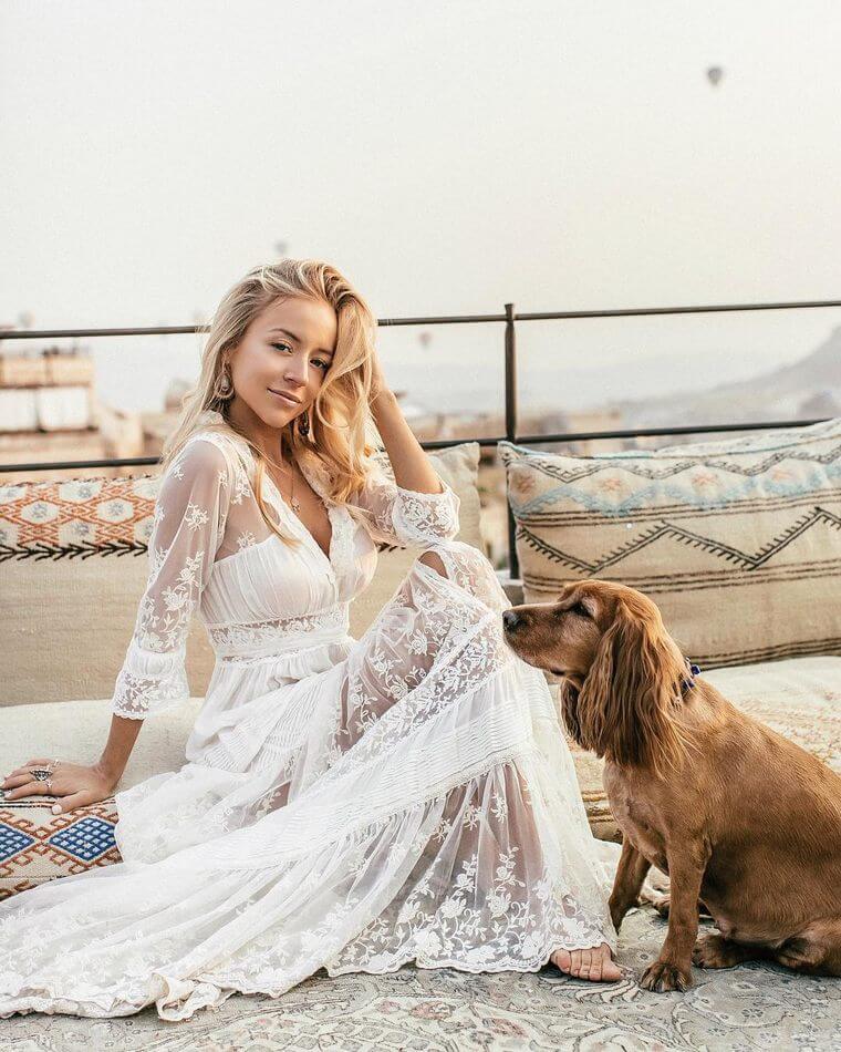 Bohemian wedding dresses (43)