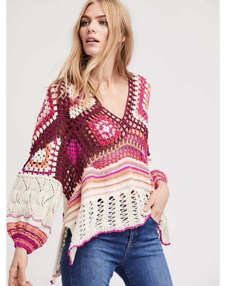 Fabulous And Practical Bohemian Tops For Summer Hippie Boho Gypsy   Bohemian Top 48 