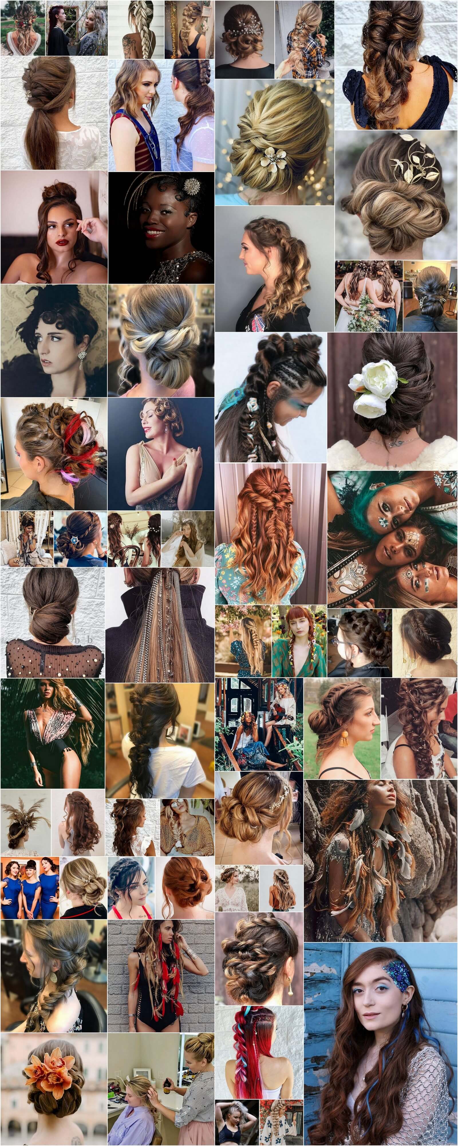 Best Bohemian Hairstyles Ideas