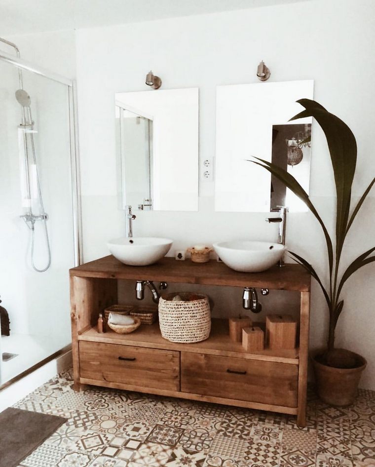 boho bathroom (42)