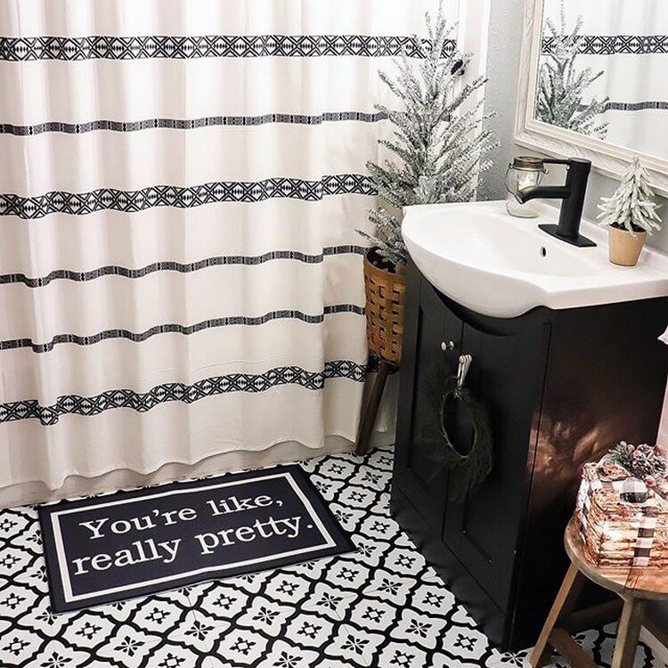 Bohemian bathroom (13)