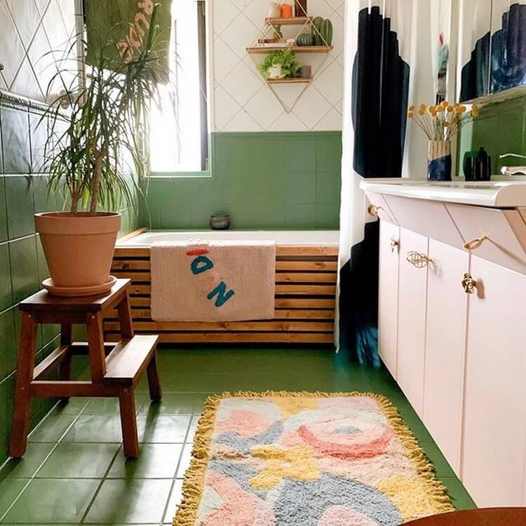 Bohemian bathroom (14)