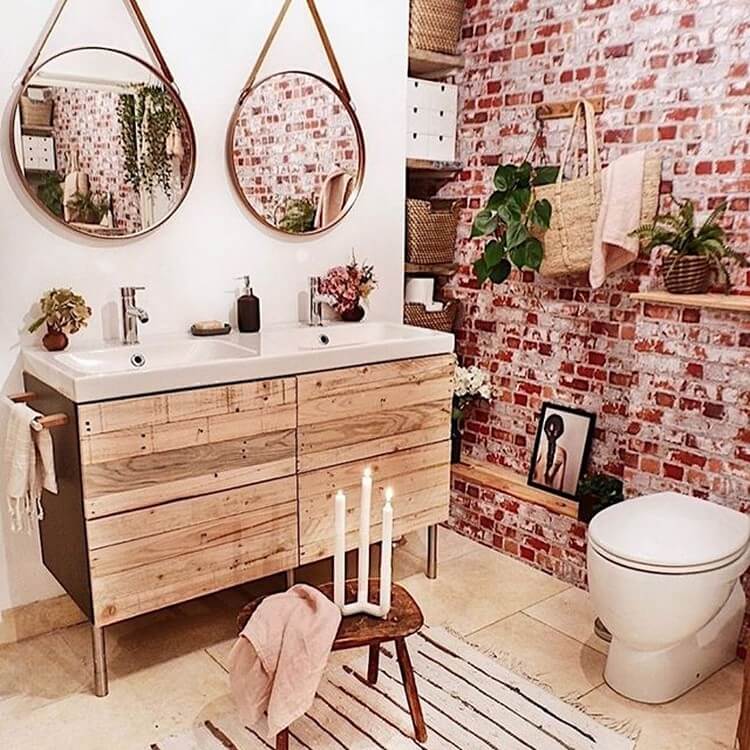 Bohemian bathroom (2)