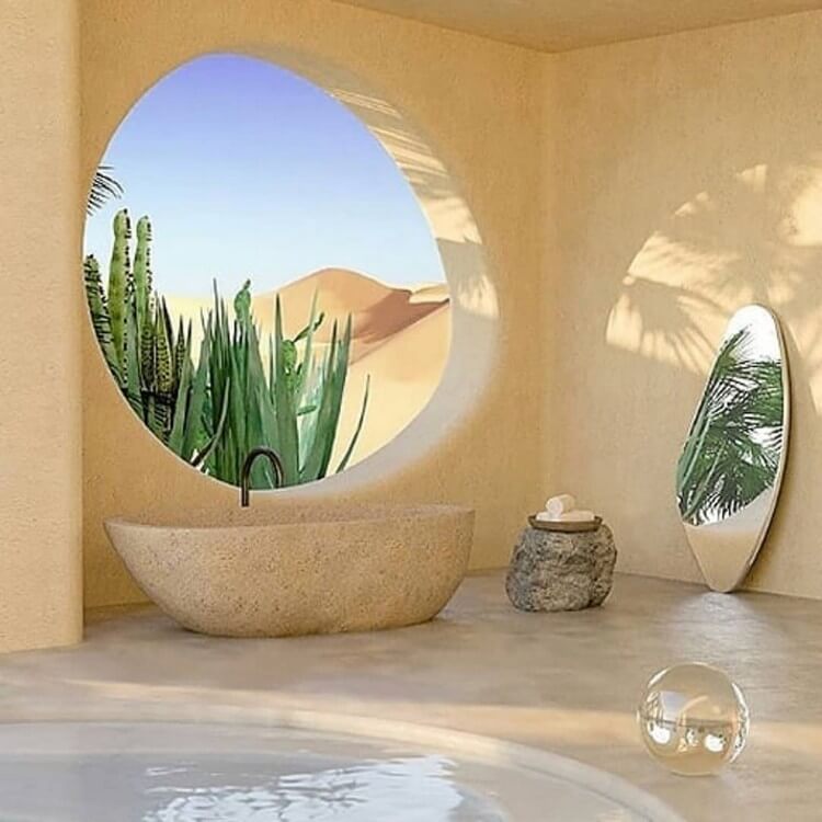 Bohemian bathroom (21)