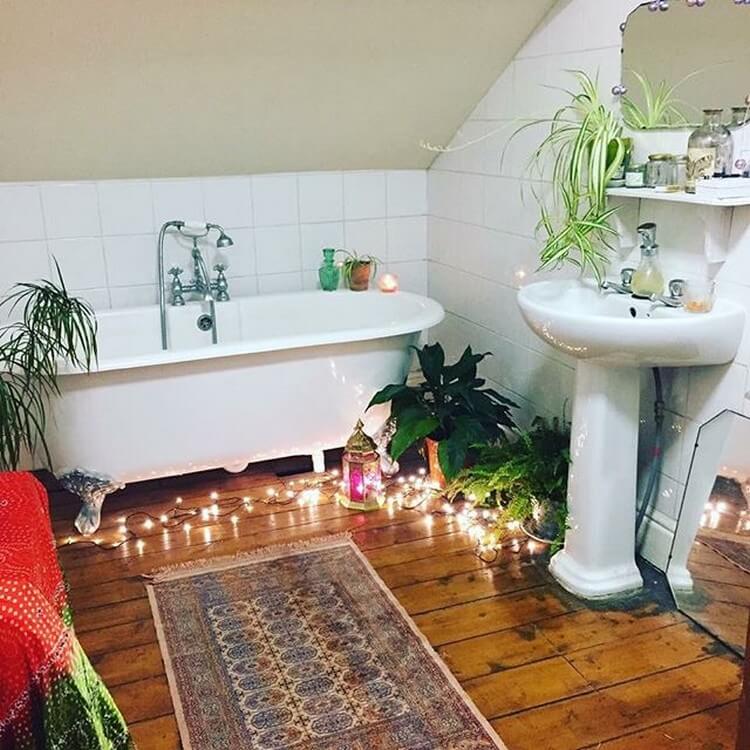 Attractive and Striking Bohemian Bathroom Ideas | Hippie Boho Gypsy