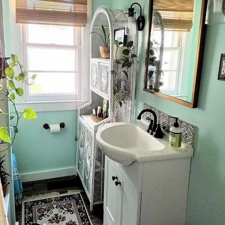 Bohemian bathroom (4)