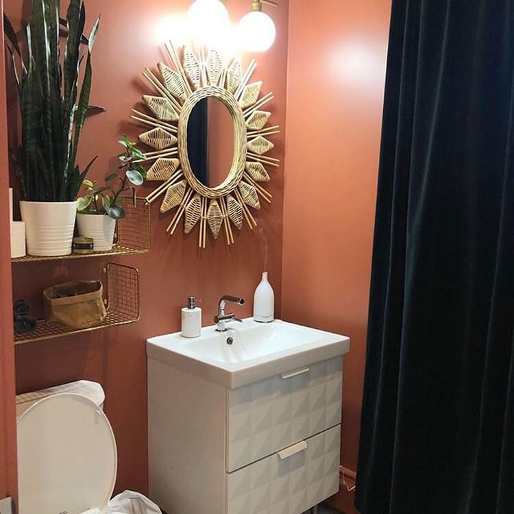 Bohemian bathroom (7)