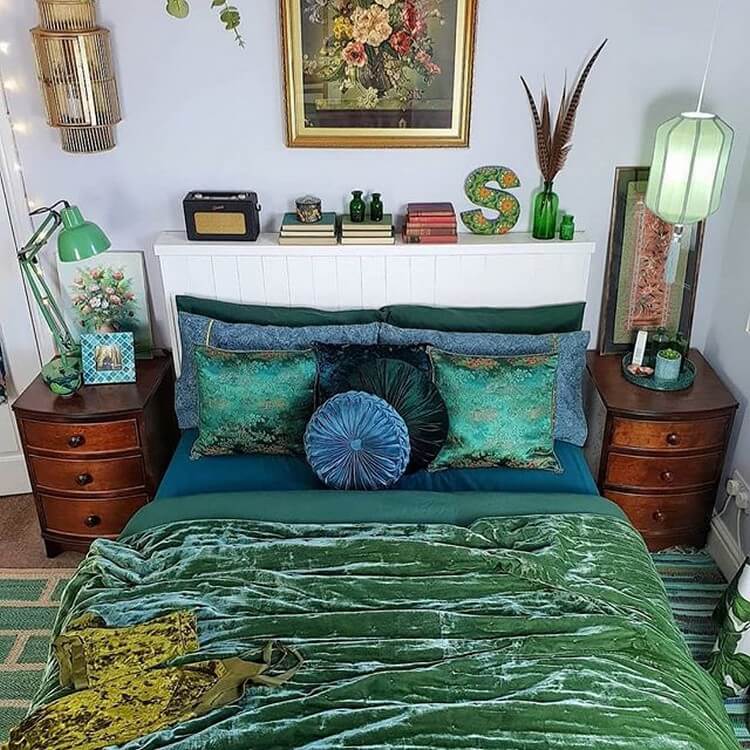 Bohemian bedroom (1)
