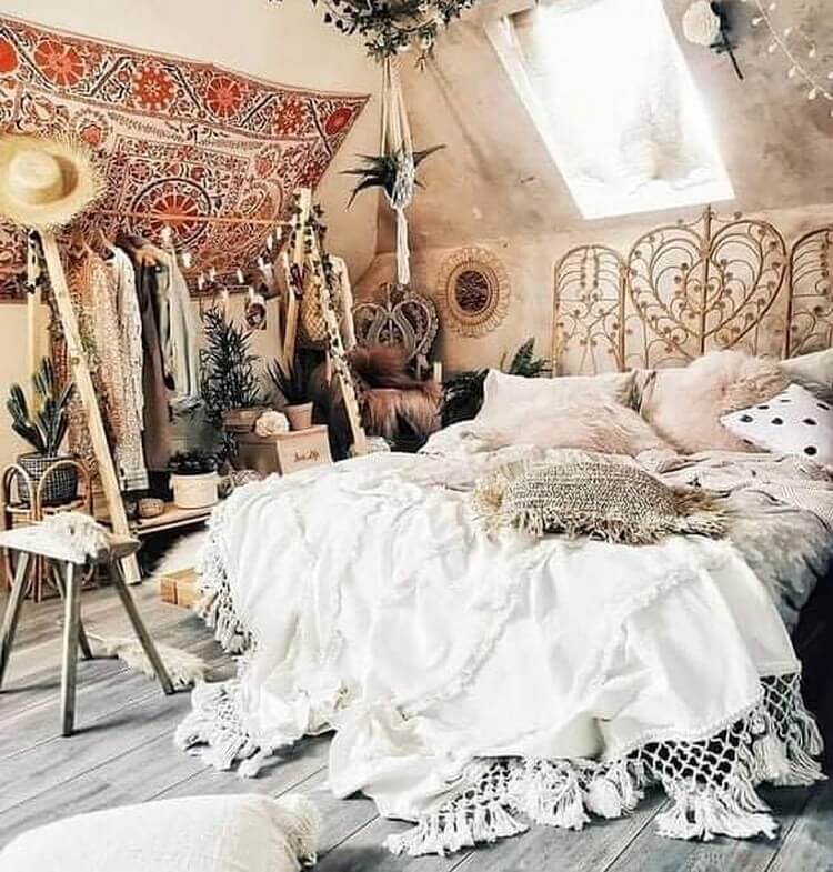 Bohemian bedroom (11)