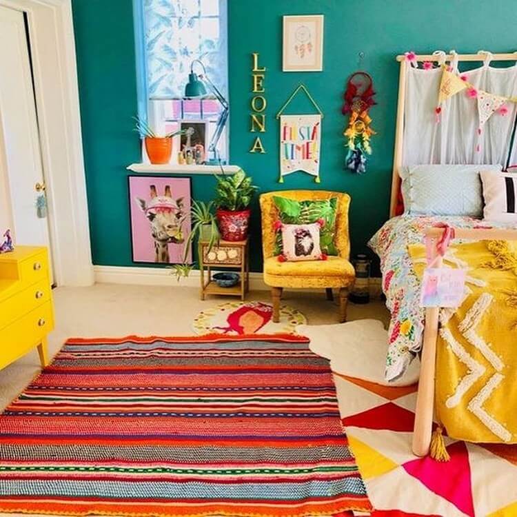 Bohemian bedroom (12)