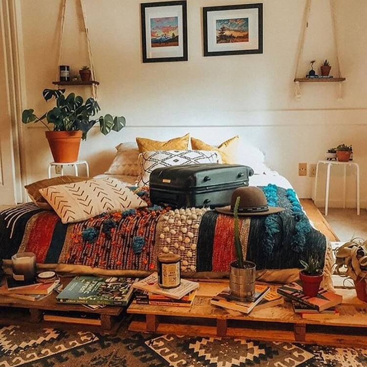 Bohemian bedroom (18)