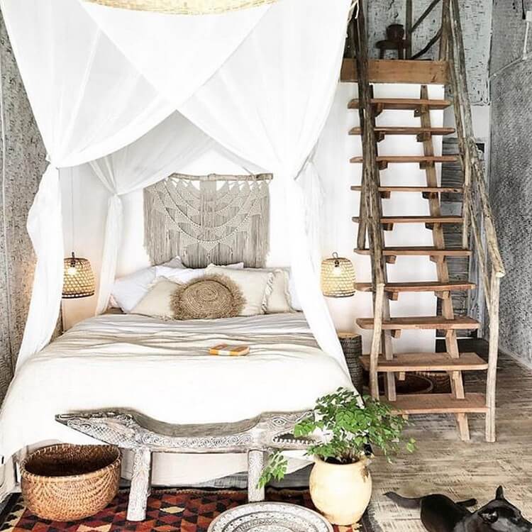 Bohemian bedroom (40)