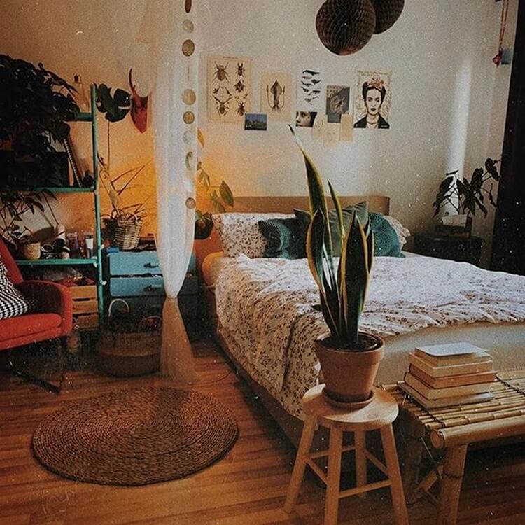 Bohemian bedroom (52)