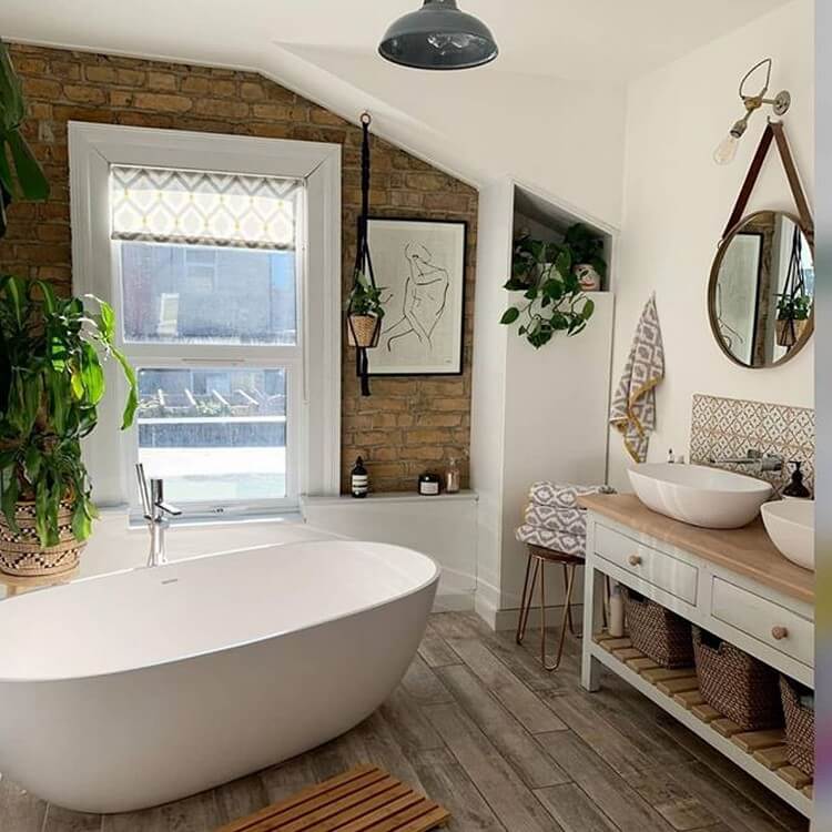 boho bathroom (27)
