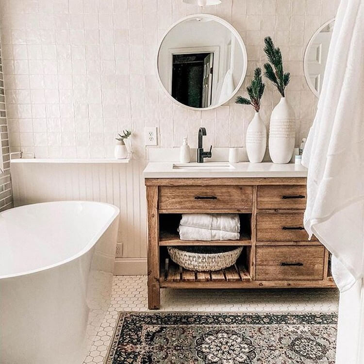 Boho Bathroom Ideas that will Feel you Magnificent | Hippie Boho Gypsy