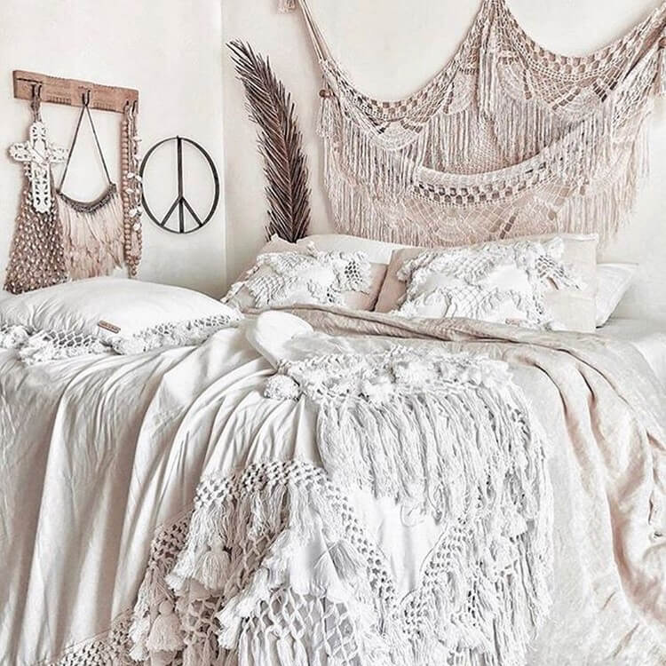 Top Ravishing Boho Bedroom Decor Ideas | Hippie Boho Gypsy