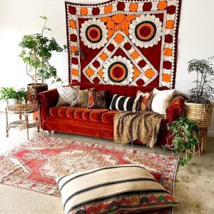 50+ Hippie Furniture Ideas for Home Decor | Hippie Boho Gypsy