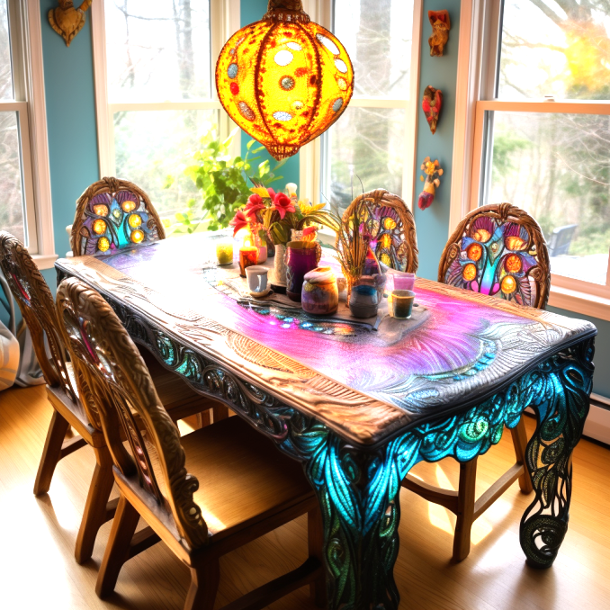 Dining Experience with Bohemian-Inspired Table and Chairs (14)