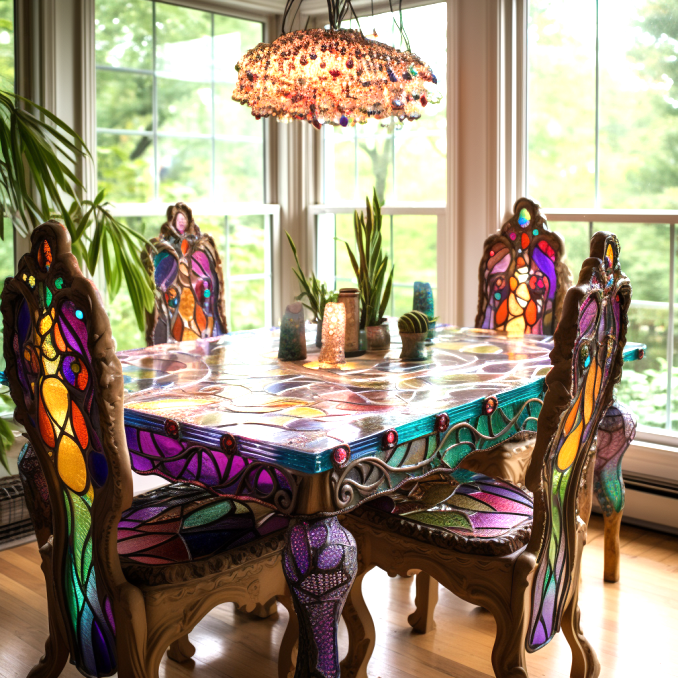 Dining Experience with Bohemian-Inspired Table and Chairs (17)