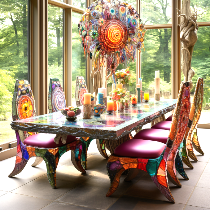 Dining Experience with Bohemian-Inspired Table and Chairs (23)