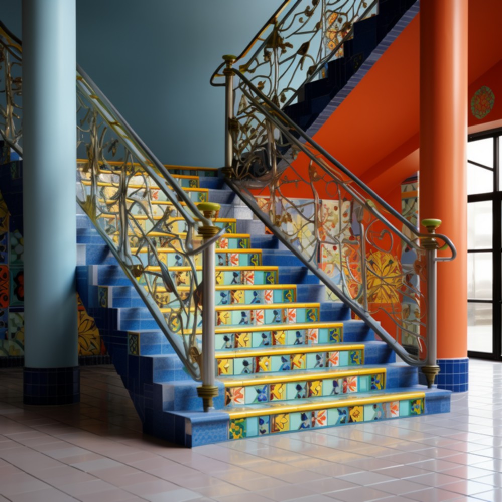 Step Into Hippie Bliss Transforming Your Stairs With Style (4)