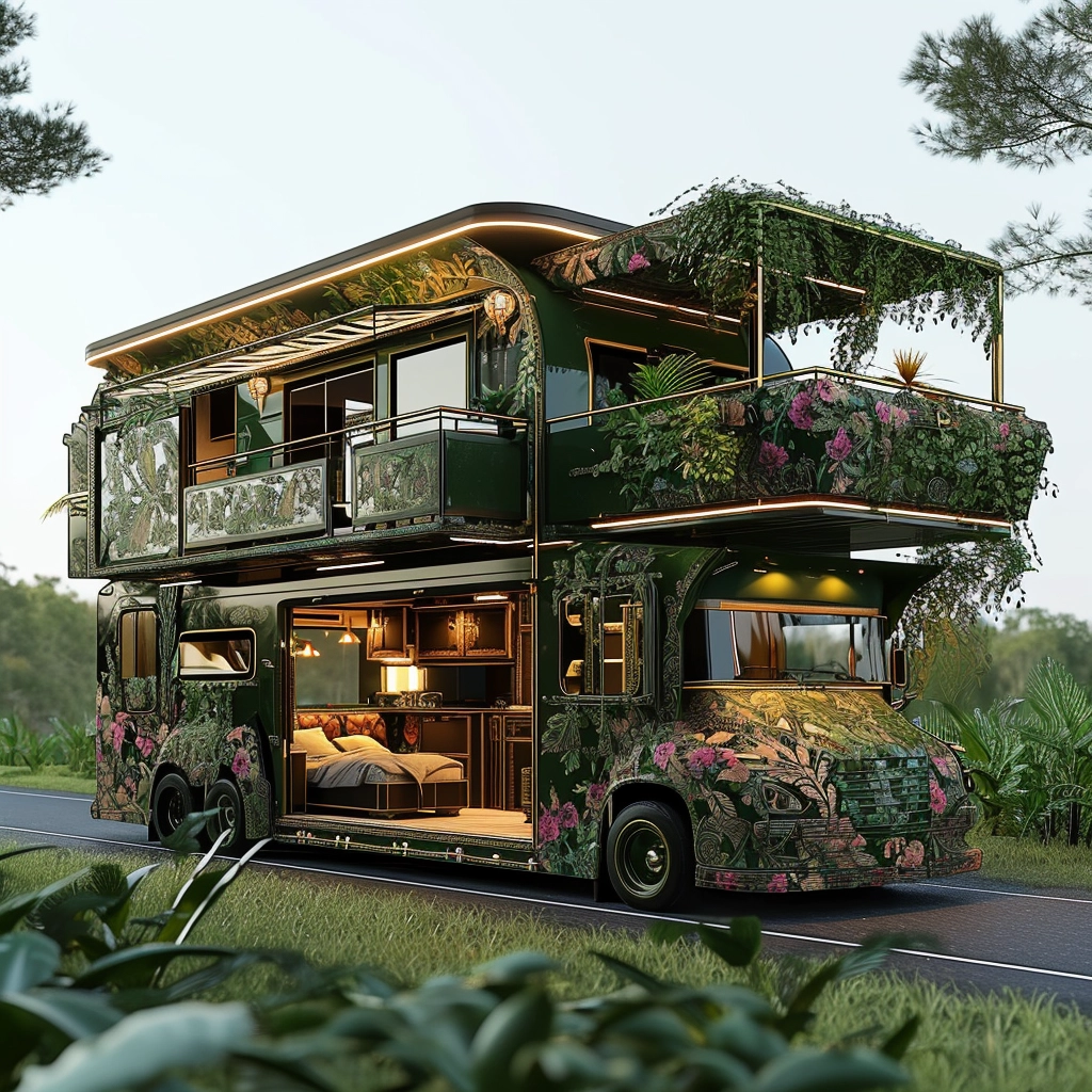 Vanifesting Freedom Discovering Bohemian Bliss in Hippie Van Life (14)