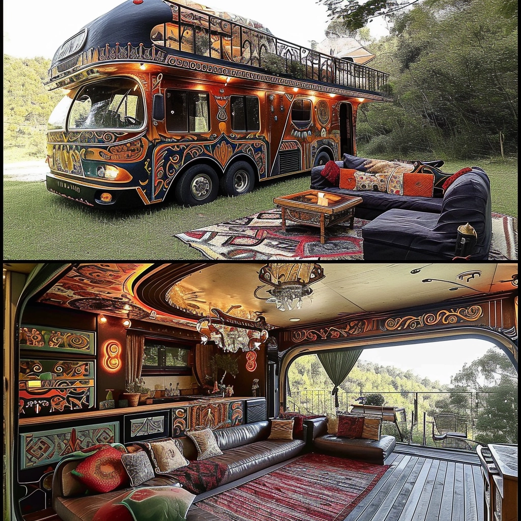 Vanifesting Freedom Discovering Bohemian Bliss in Hippie Van Life (17)