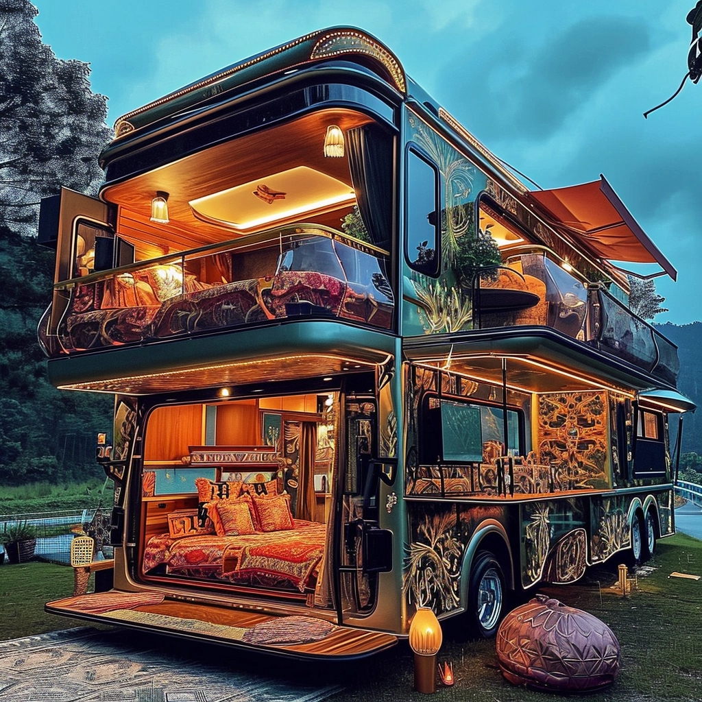 Vanifesting Freedom Discovering Bohemian Bliss in Hippie Van Life (2)