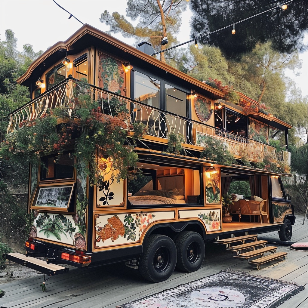 Vanifesting Freedom Discovering Bohemian Bliss in Hippie Van Life (21)