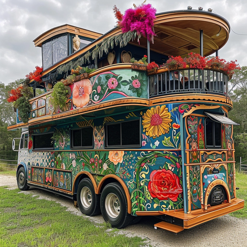 Vanifesting Freedom Discovering Bohemian Bliss in Hippie Van Life (31)