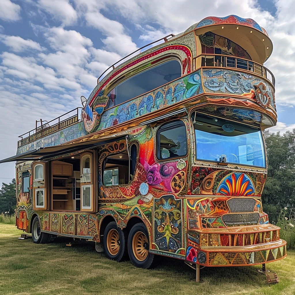 Vanifesting Freedom Discovering Bohemian Bliss in Hippie Van Life (36)