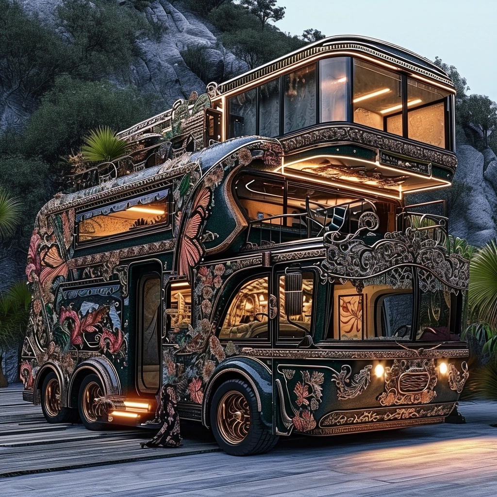 Vanifesting Freedom Discovering Bohemian Bliss in Hippie Van Life (4)