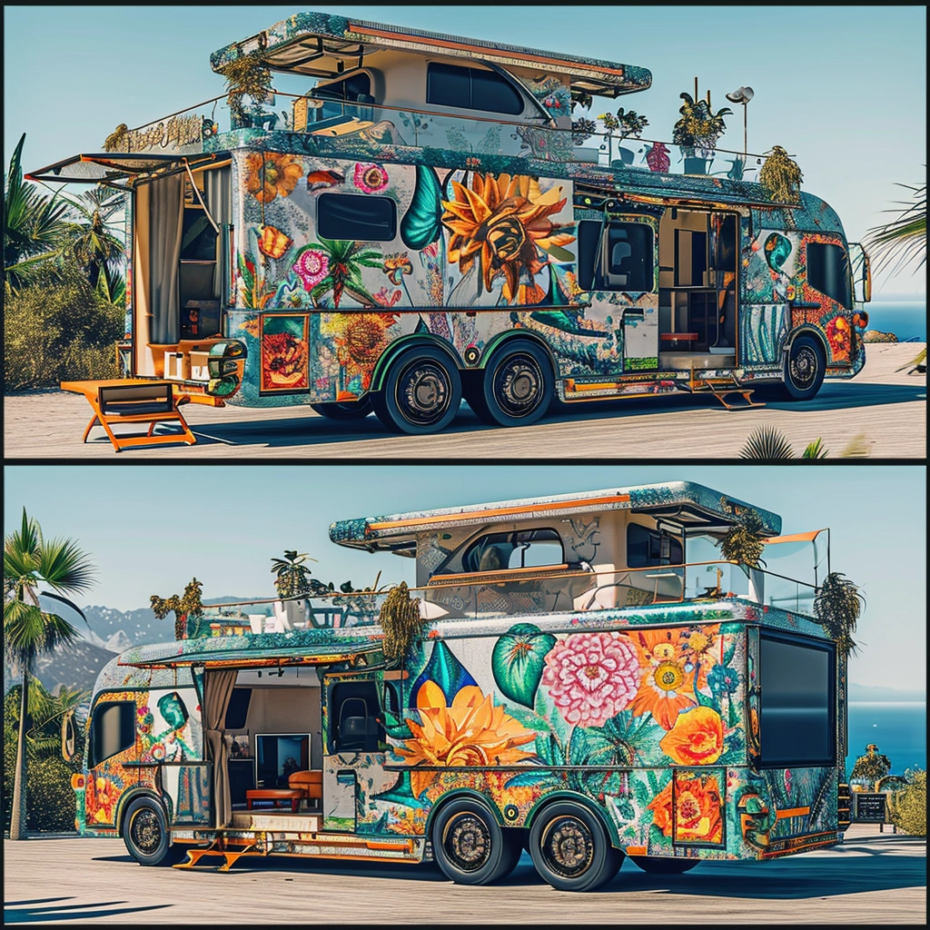 Vanifesting Freedom Discovering Bohemian Bliss in Hippie Van Life (42)