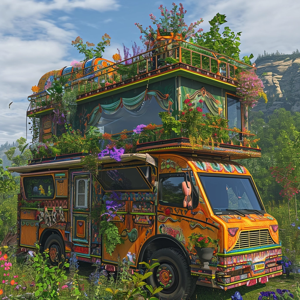 Vanifesting Freedom Discovering Bohemian Bliss in Hippie Van Life (49)