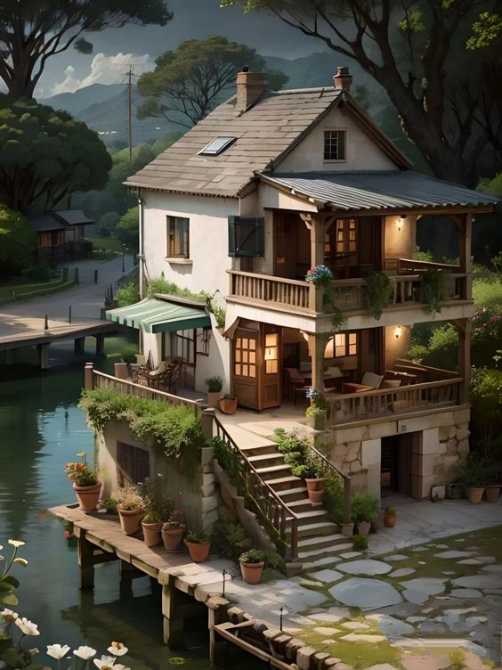 Nature's Haven Create Your Perfect Getaway with a Beautiful Garden House 🌿🌺 (13)