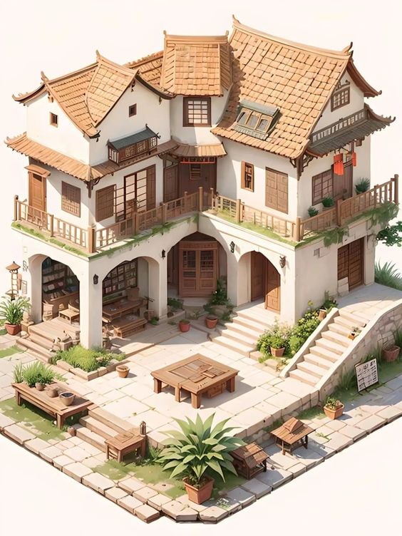 Nature's Haven Create Your Perfect Getaway with a Beautiful Garden House 🌿🌺 (18)