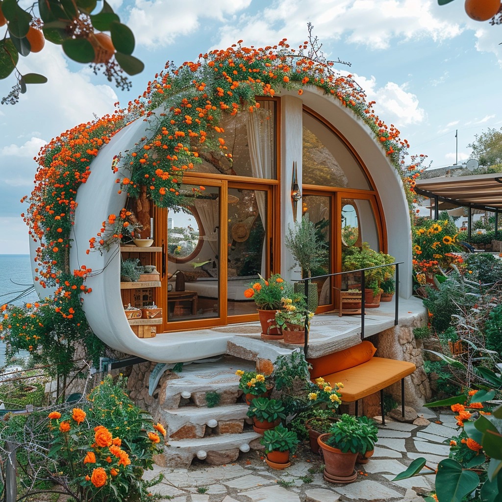 Nature's Haven Create Your Perfect Getaway with a Beautiful Garden House 🌿🌺 (33)