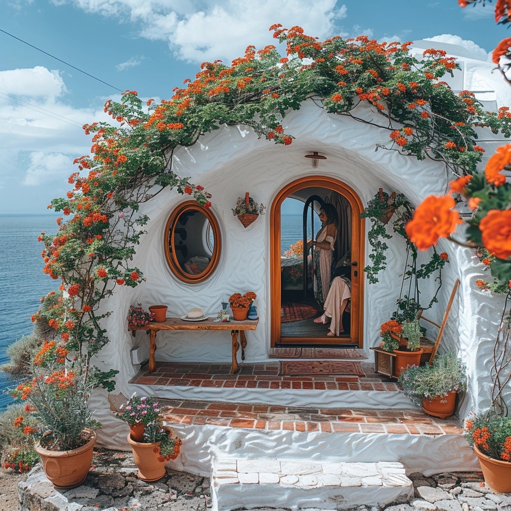 Nature's Haven Create Your Perfect Getaway with a Beautiful Garden House 🌿🌺 (34)