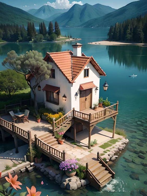 Nature's Haven Create Your Perfect Getaway with a Beautiful Garden House 🌿🌺 (37)