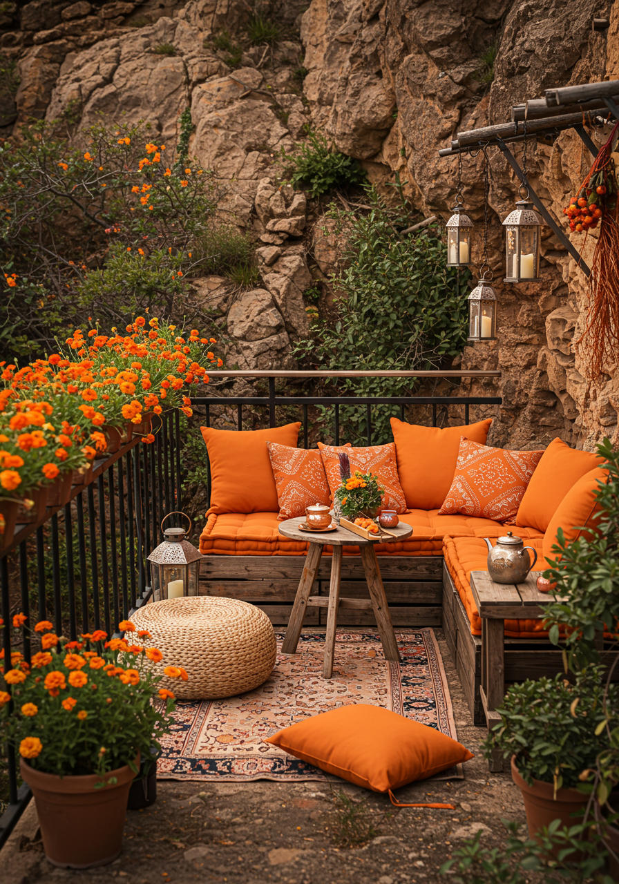 Groovy Balcony Goals Create a Hippie-Chic Outdoor Oasis (2)