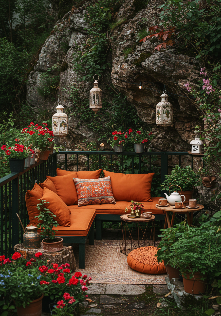 Groovy Balcony Goals Create a Hippie-Chic Outdoor Oasis (4)